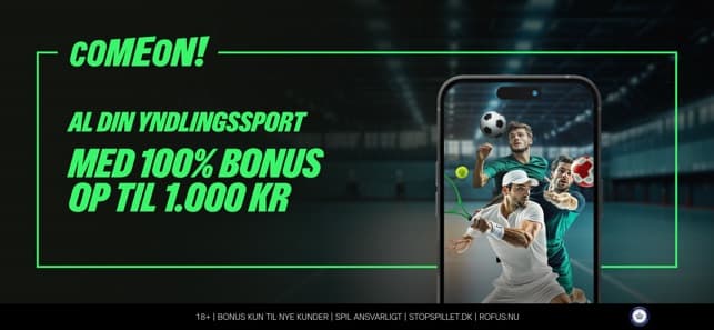 ComeOn SPORT velkomstbonus